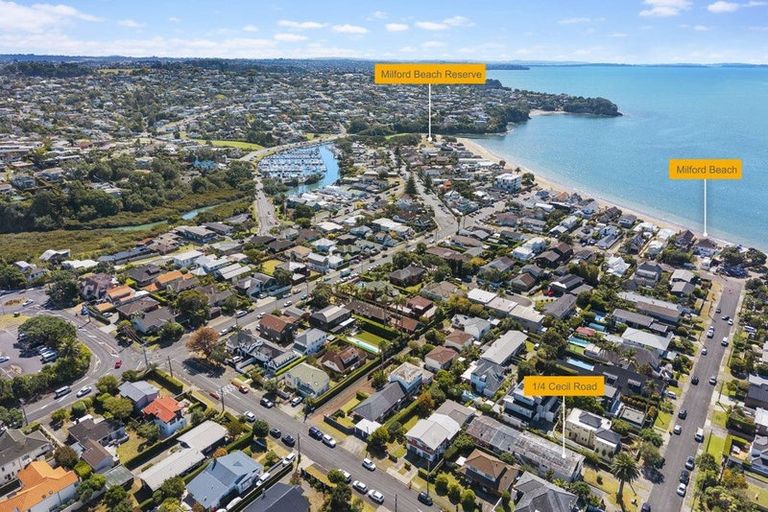 Photo of property in 1/4 Cecil Road, Milford, Auckland, 0620