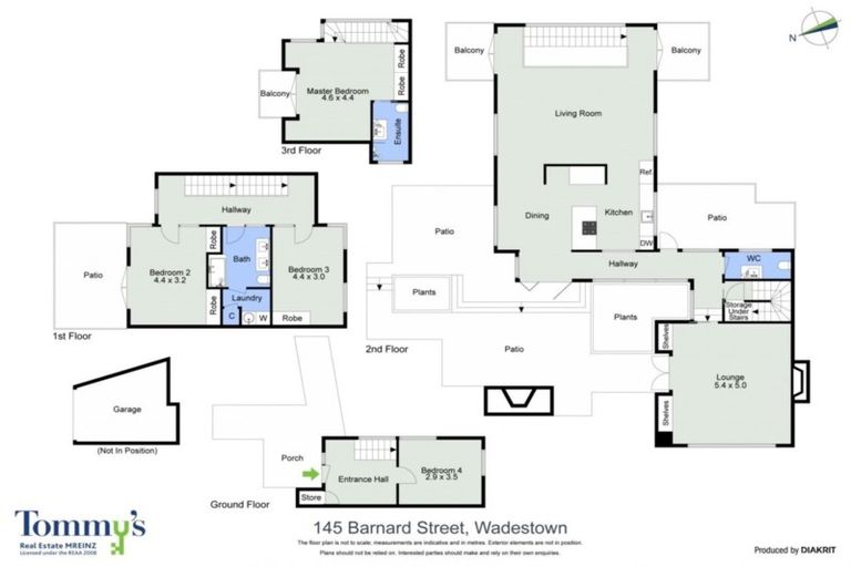 Photo of property in 145 Barnard Street, Wadestown, Wellington, 6012