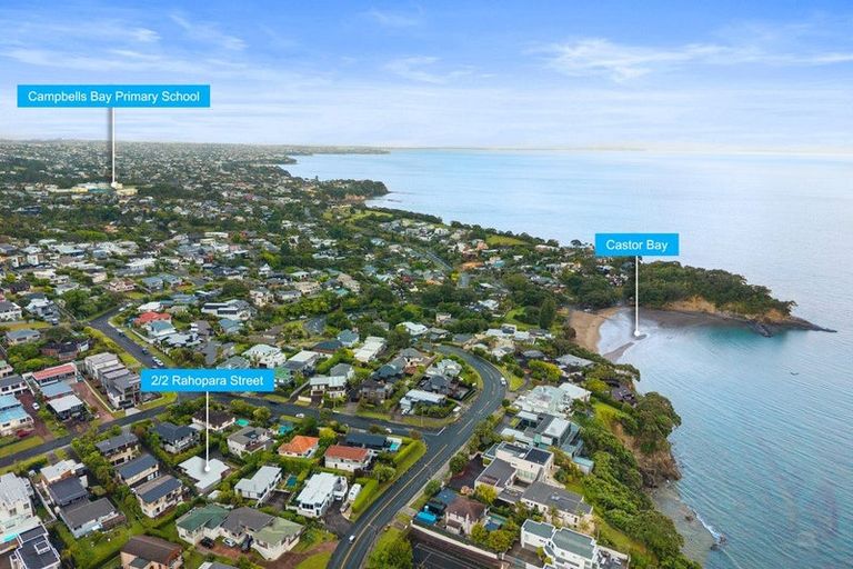 Photo of property in 2/2 Rahopara Street, Castor Bay, Auckland, 0620