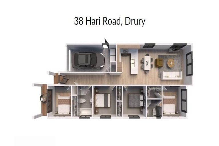 Photo of property in 38 Hari Road, Karaka, 2113