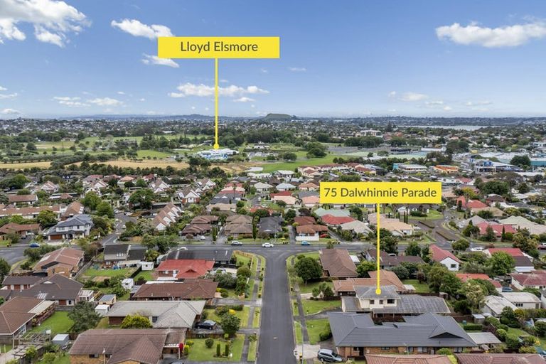 Photo of property in 75 Dalwhinnie Parade, Highland Park, Auckland, 2010