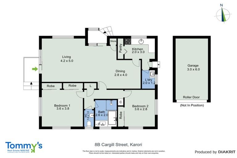 Photo of property in 8b Cargill Street, Karori, Wellington, 6012