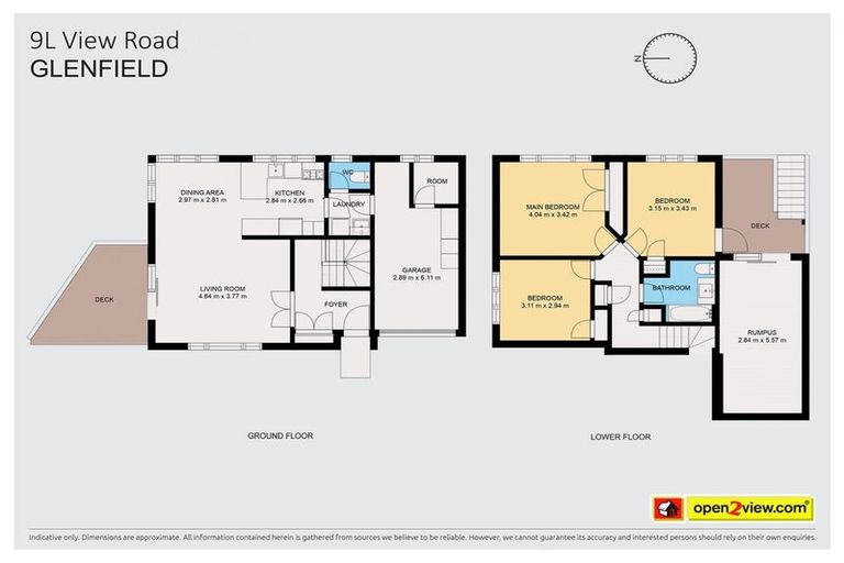 Photo of property in 9l View Road, Glenfield, Auckland, 0627