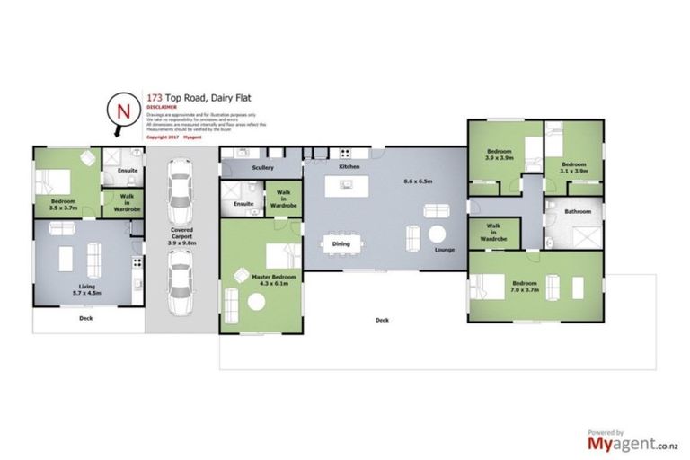 Photo of property in 173 Top Road, Dairy Flat, Albany, 0792