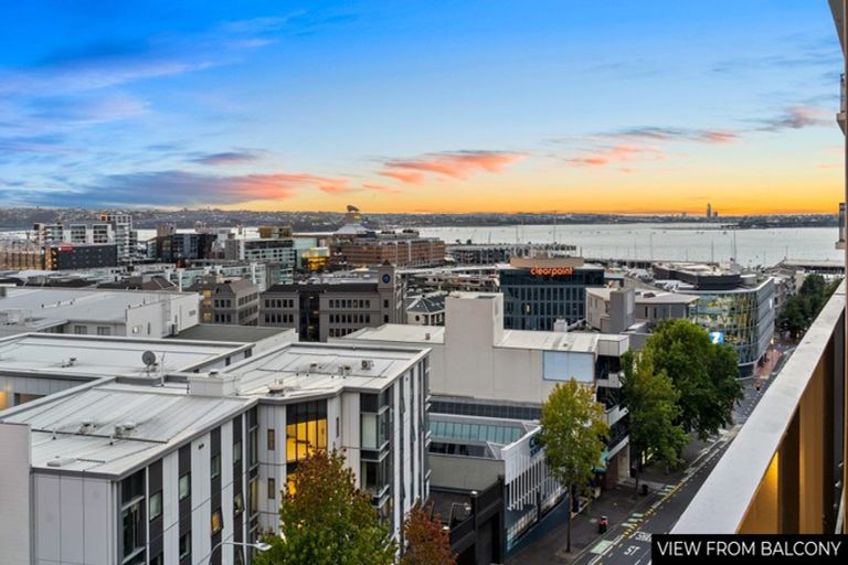 Photo of property in Alpha Apartments, 602/17 Vogel Lane, Auckland Central, Auckland, 1010