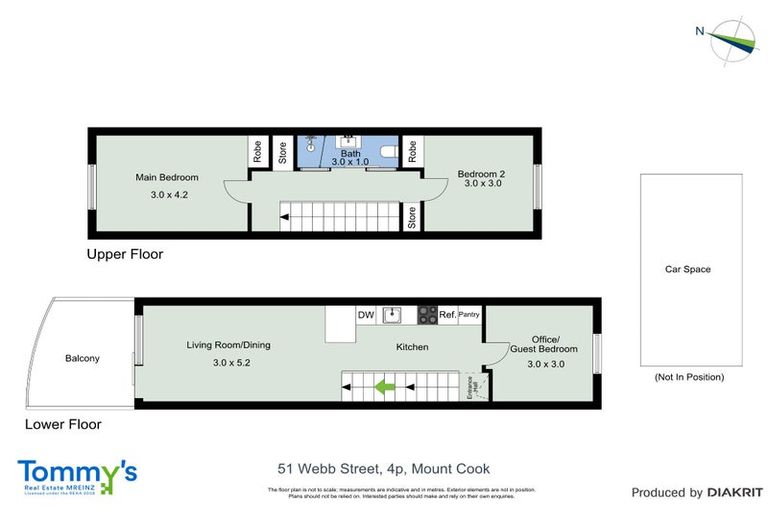 Photo of property in Qba Apartments, 4p/51 Webb Street, Mount Cook, Wellington, 6011