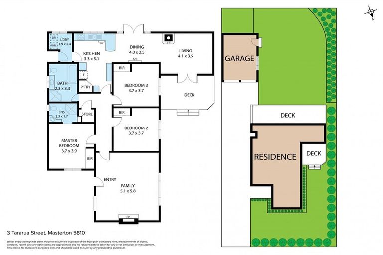 Photo of property in 3 Tararua Street, Masterton, 5810