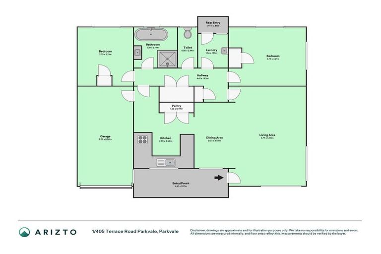 Photo of property in 1/405 Terrace Road, Parkvale, Hastings, 4122