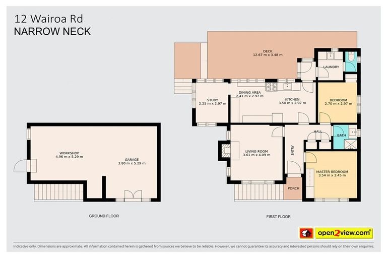 Photo of property in 12 Wairoa Road, Narrow Neck, Auckland, 0624