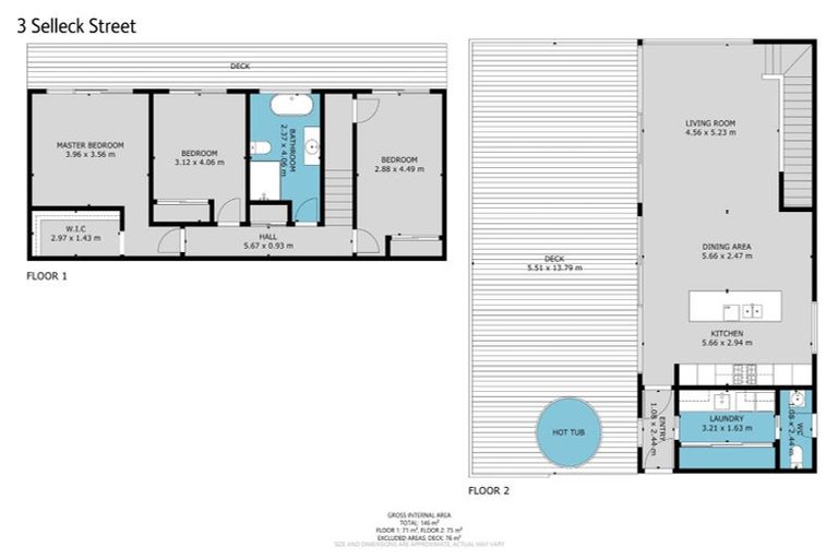 Photo of property in 3 Selleck Street, Mount Pleasant, Christchurch, 8081