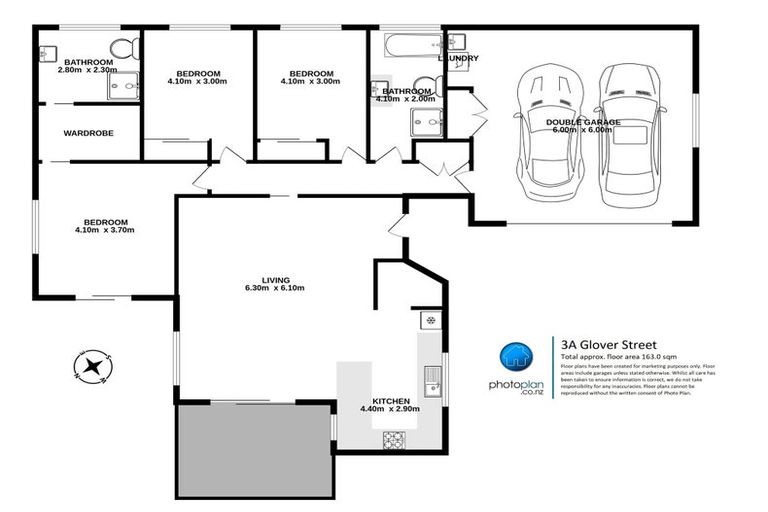 Photo of property in 3a Glover Street, Leamington, Cambridge, 3432