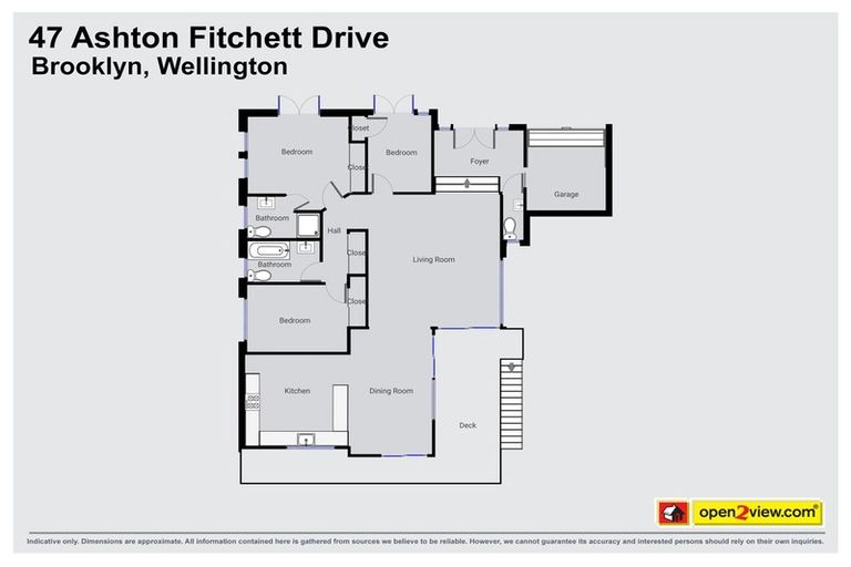 Photo of property in 47 Ashton Fitchett Drive, Brooklyn, Wellington, 6021