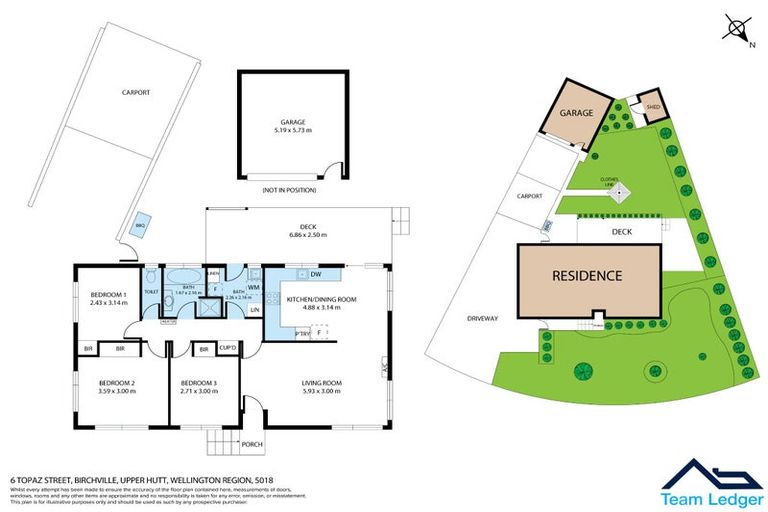 Photo of property in 6 Topaz Street, Birchville, Upper Hutt, 5018