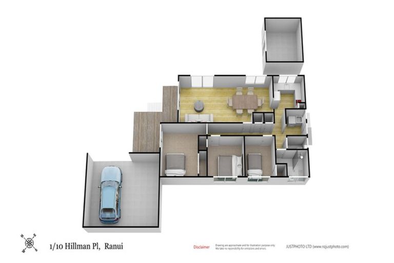 Photo of property in 1/10 Hillman Place, Ranui, Auckland, 0612