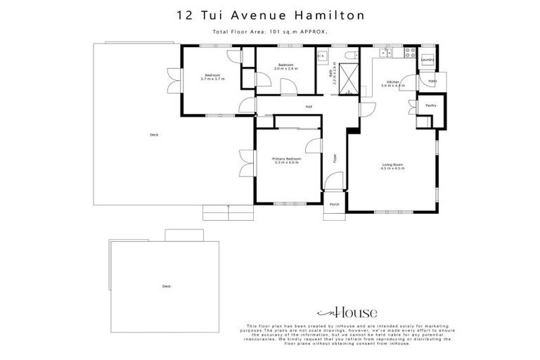 Photo of property in 12 Tui Avenue, Forest Lake, Hamilton, 3200