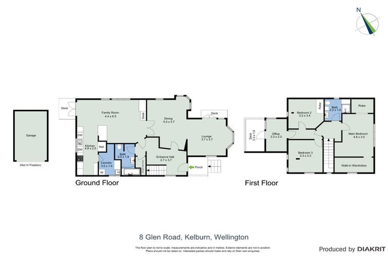 Photo of property in 8 Glen Road, Kelburn, Wellington, 6012