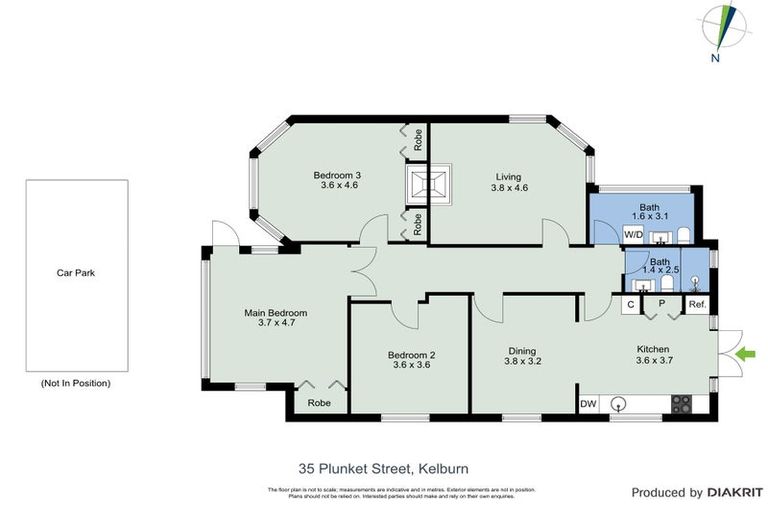 Photo of property in 35 Plunket Street, Kelburn, Wellington, 6012