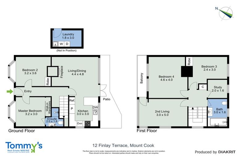 Photo of property in 12 Finlay Terrace, Mount Cook, Wellington, 6021