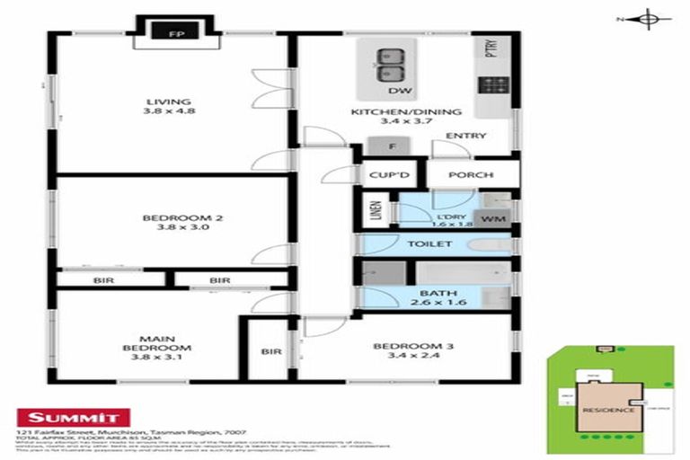 Photo of property in 121 Fairfax Street, Murchison, 7007