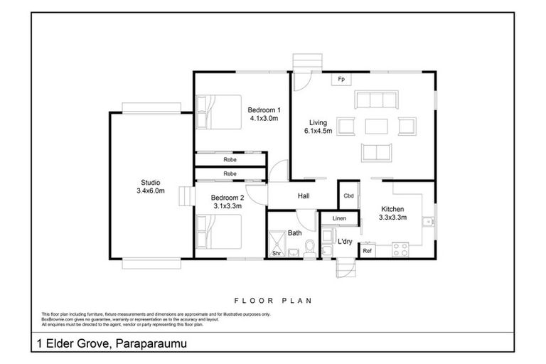 Photo of property in 1 Elder Grove, Paraparaumu, 5032