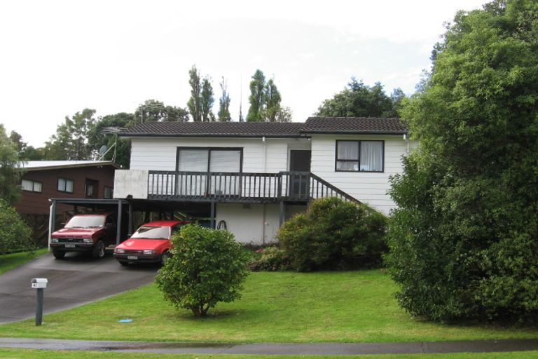 Photo of property in 41 Robbies Road, Shelly Park, Auckland, 2014
