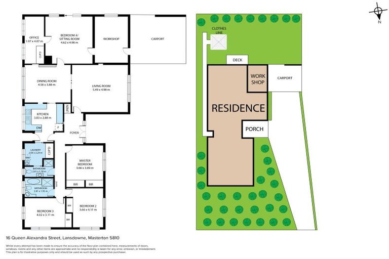 Photo of property in 16 Queen Alexandra Street, Lansdowne, Masterton, 5810