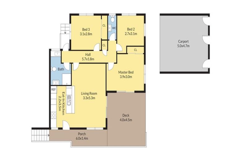 Photo of property in 2/55 Ennis Avenue, Pakuranga Heights, Auckland, 2010