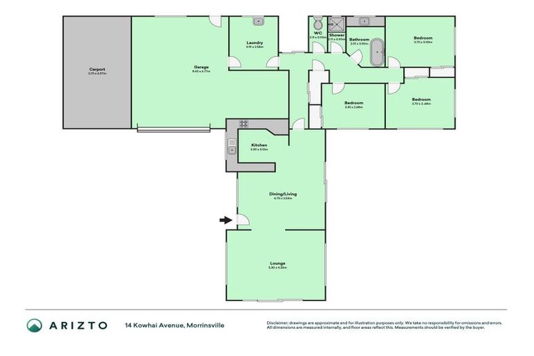 Photo of property in 14 Kowhai Avenue, Morrinsville, 3300