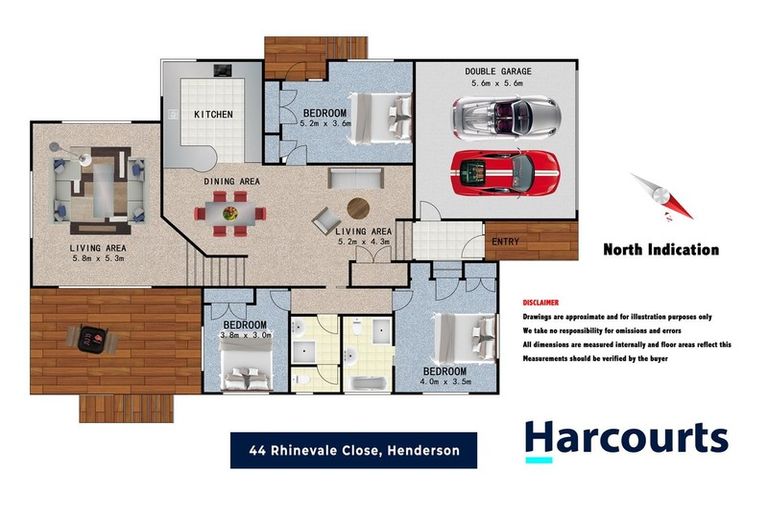 Photo of property in 44 Rhinevale Close, Henderson, Auckland, 0612