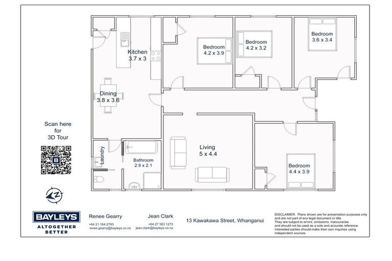 Photo of property in 13 Kawakawa Street, Whanganui East, Whanganui, 4500