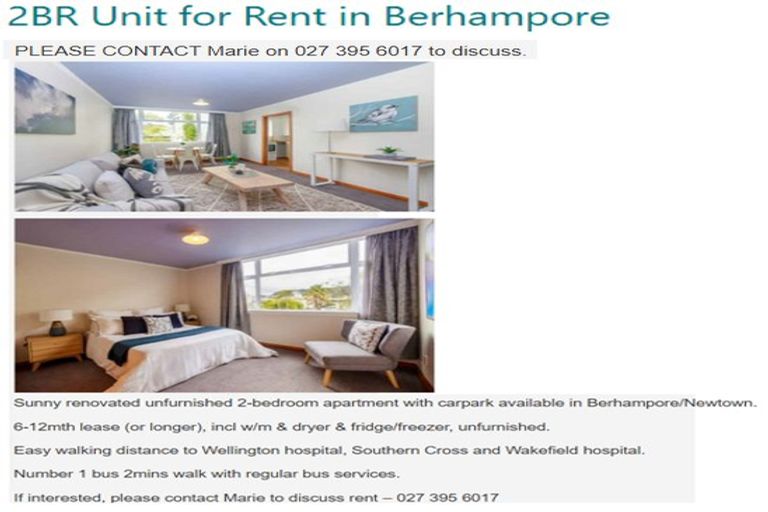 Photo of property in Cernan Court, 6/25 Te Wharepouri Street, Berhampore, Wellington, 6023