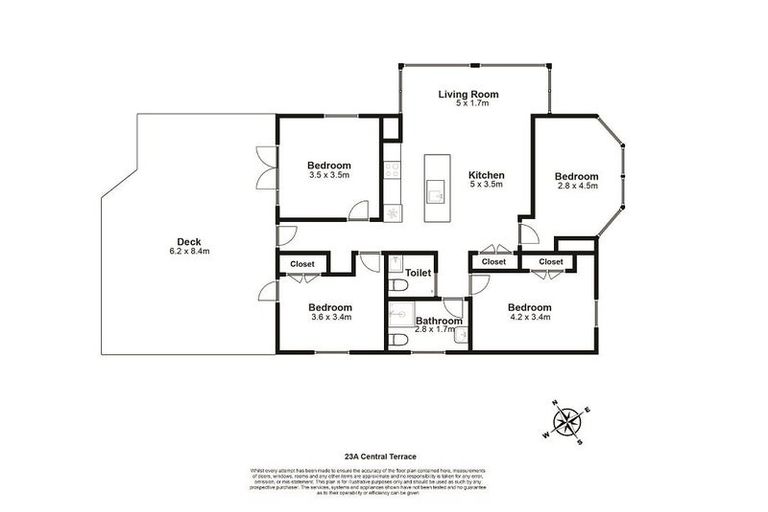 Photo of property in 23 Central Terrace, Kelburn, Wellington, 6012