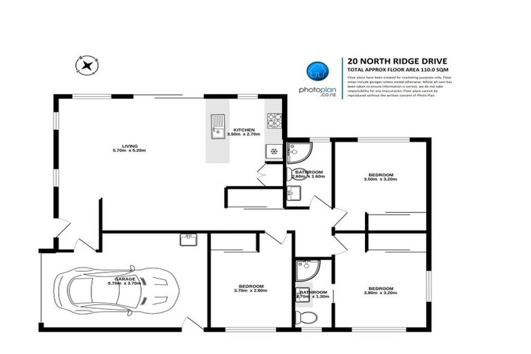 Photo of property in 20 North Ridge Drive, Rototuna North, Hamilton, 3210