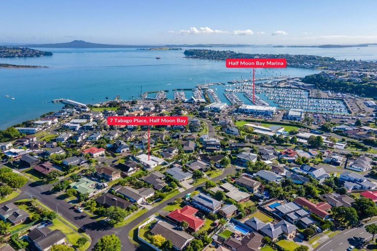 Photo of property in 7 Tabago Place, Half Moon Bay, Auckland, 2012