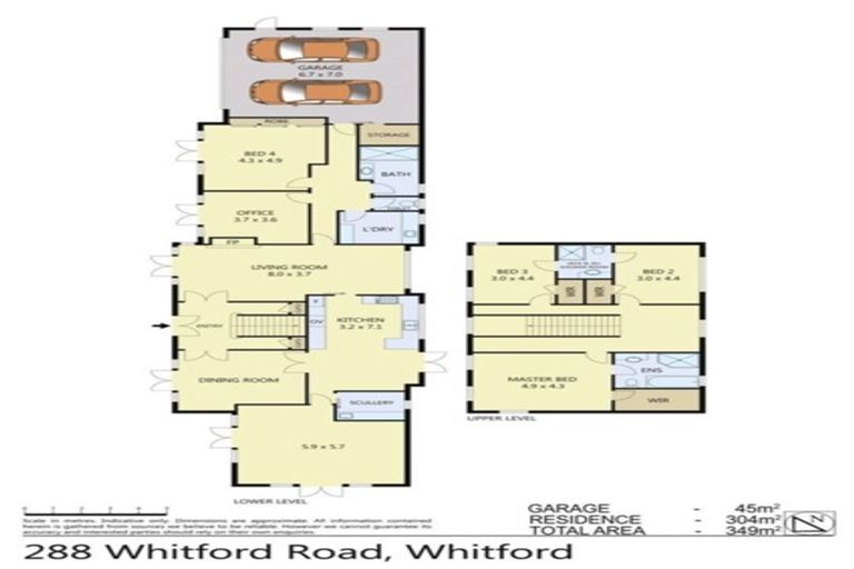 Photo of property in 288 Whitford Road, Whitford, Howick, 2571