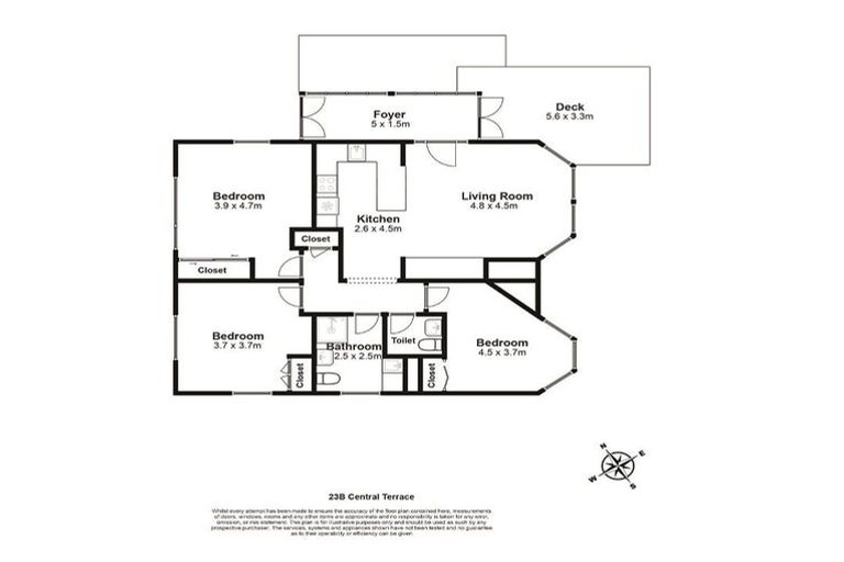 Photo of property in 23 Central Terrace, Kelburn, Wellington, 6012