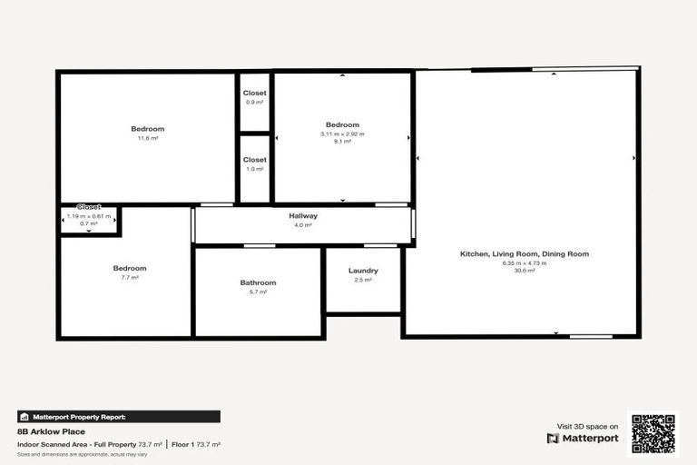 Photo of property in 8b Arklow Place, Flaxmere, Hastings, 4120
