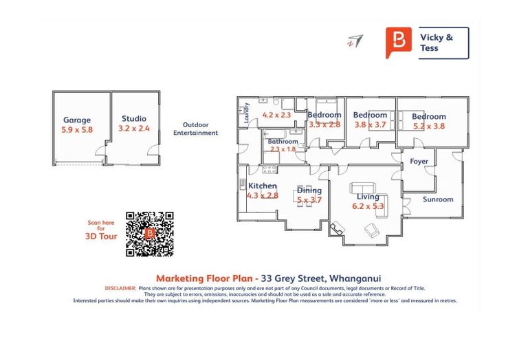 Photo of property in 33 Grey Street, College Estate, Whanganui, 4500