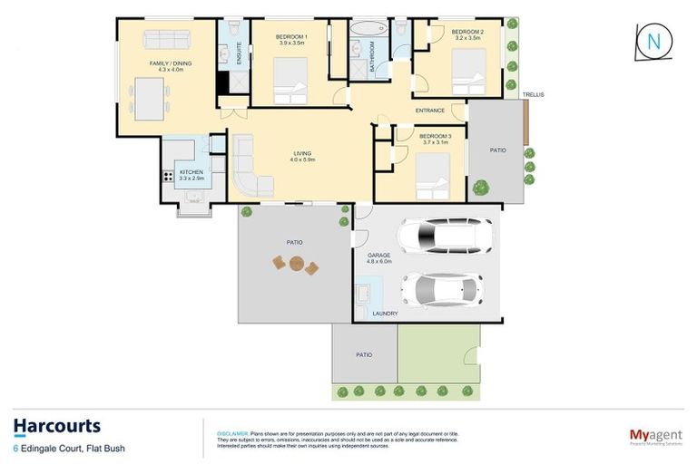 Photo of property in 6 Edingale Court, Flat Bush, Auckland, 2019