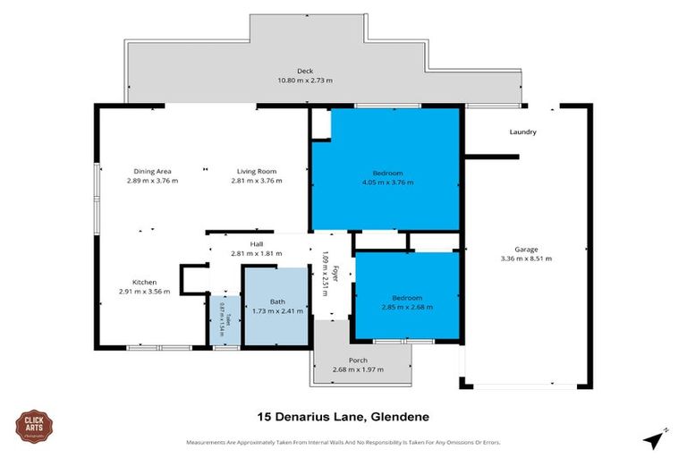 Photo of property in 15 Denarius Lane, Glendene, Auckland, 0602