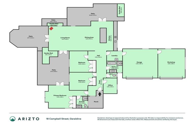 Photo of property in 18 Campbell Street, Geraldine, 7930