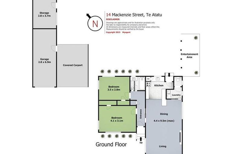 Photo of property in 14 Mackenzie Street, Te Atatu South, Auckland, 0610