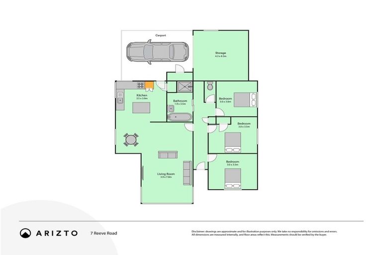 Photo of property in 7 Reeve Road, Owhata, Rotorua, 3010