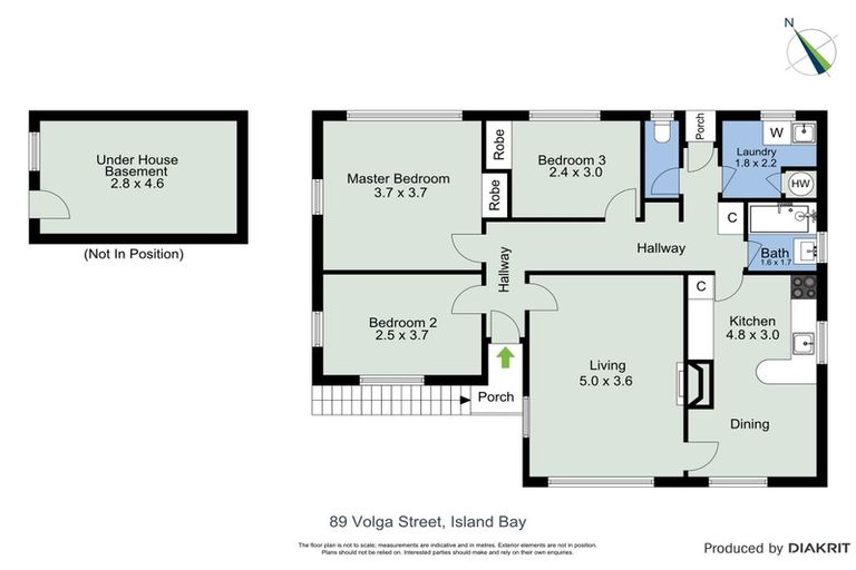 Photo of property in 89 Volga Street, Island Bay, Wellington, 6023