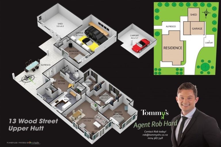 Photo of property in 13 Wood Street, Wallaceville, Upper Hutt, 5018