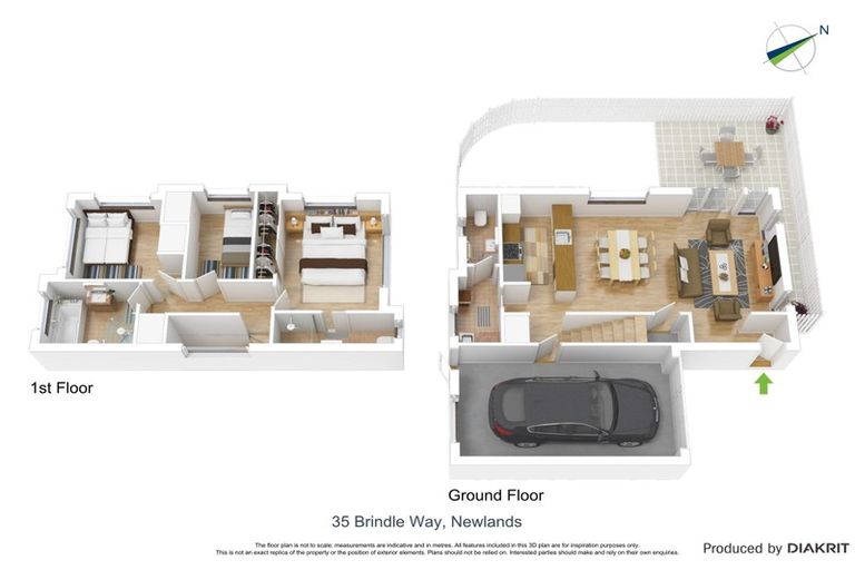 Photo of property in 35 Brindle Way, Newlands, Wellington, 6037