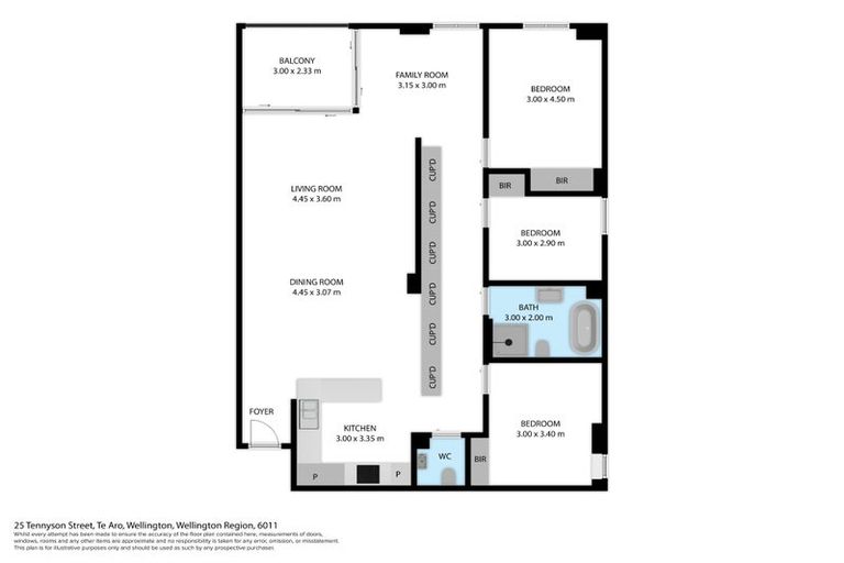 Photo of property in Tennyson Apartments, 11/25 Tennyson Street, Te Aro, Wellington, 6011