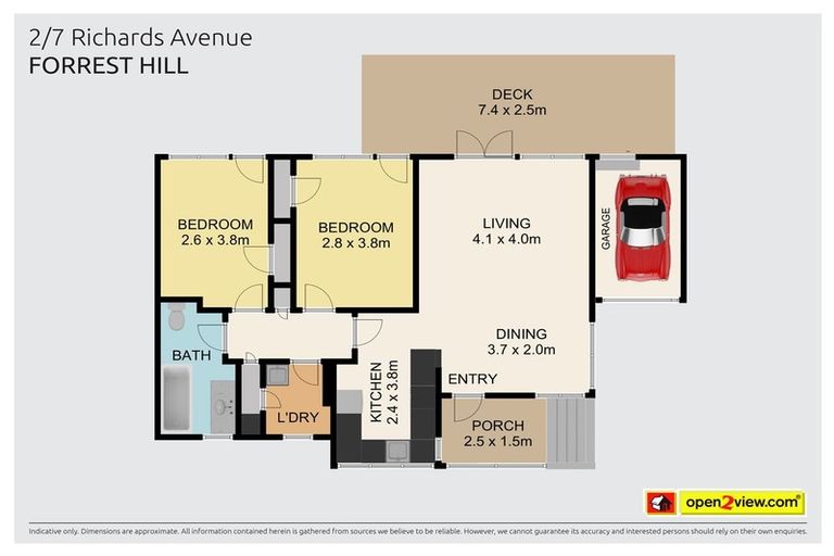 Photo of property in 2/7 Richards Avenue, Forrest Hill, Auckland, 0620