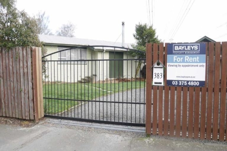 Photo of property in 383 Greers Road, Bishopdale, Christchurch, 8053