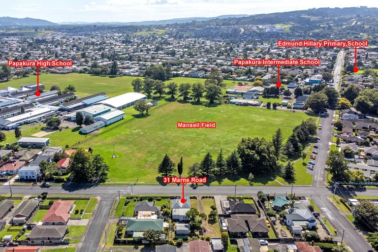 Photo of property in 31 Marne Road, Papakura, 2110